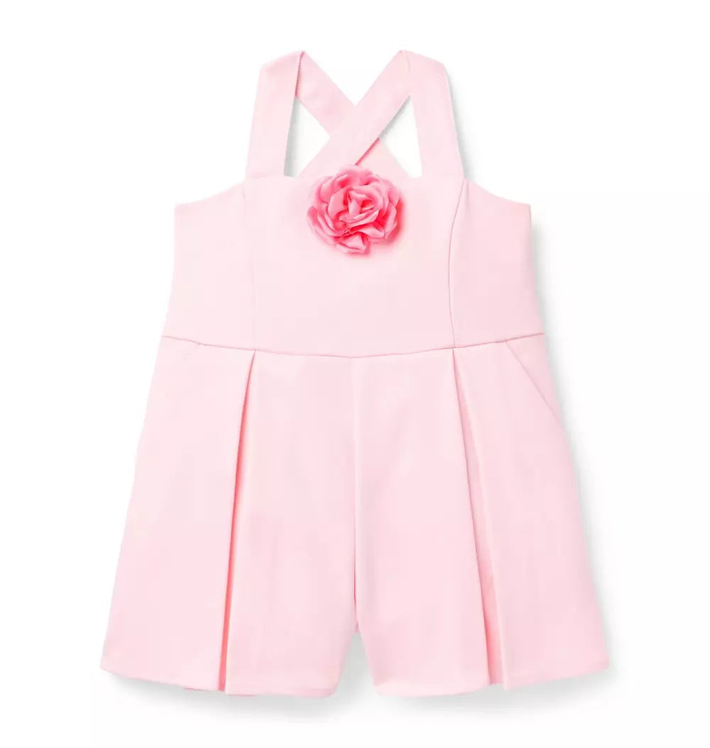 JANIE & JACK NIÑA ROMPER PINK