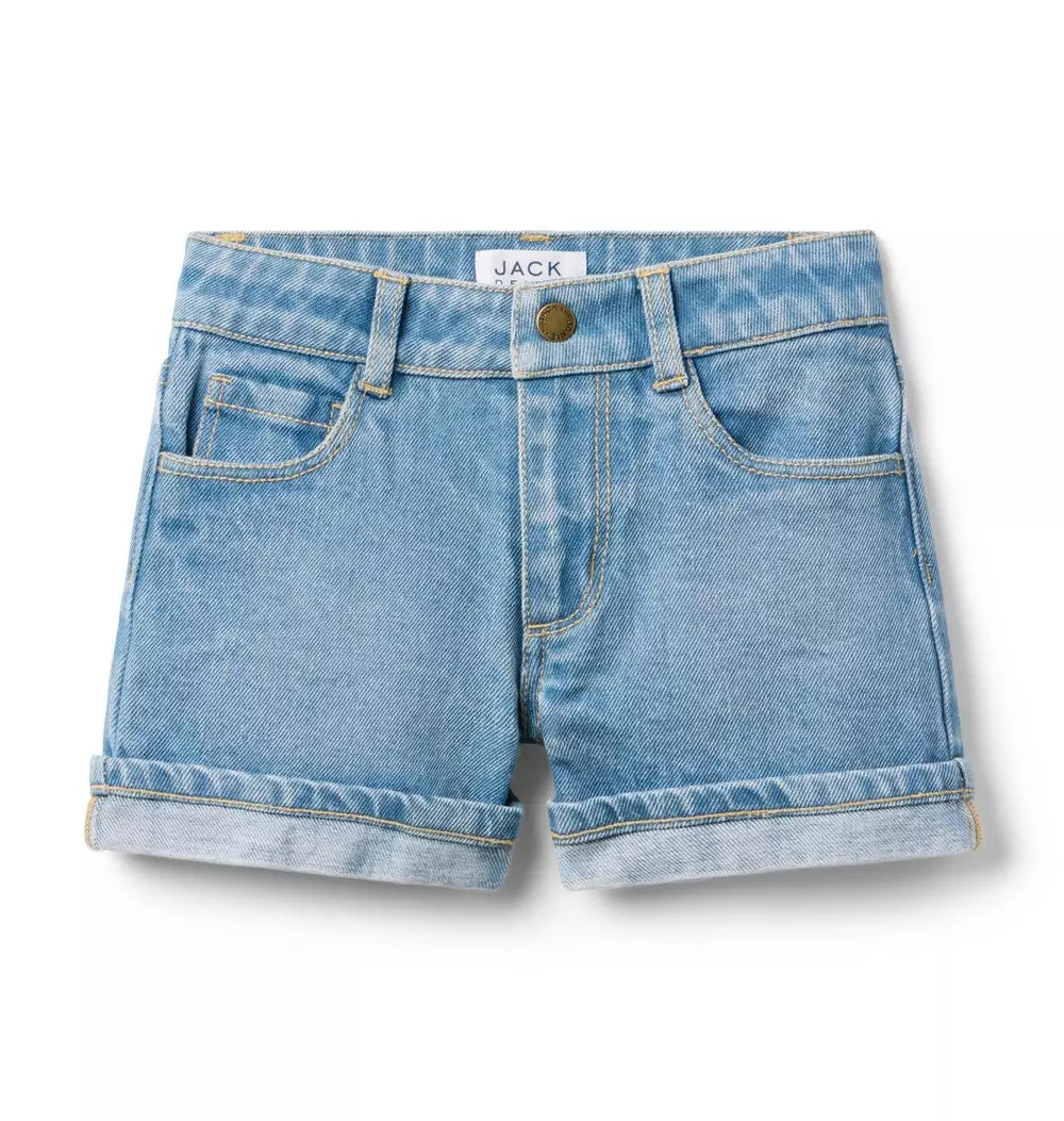 JANIE & JACK NIÑA SHORT DENIM BLUE