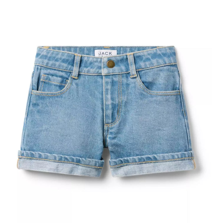 JANIE & JACK NIÑA SHORT DENIM BLUE