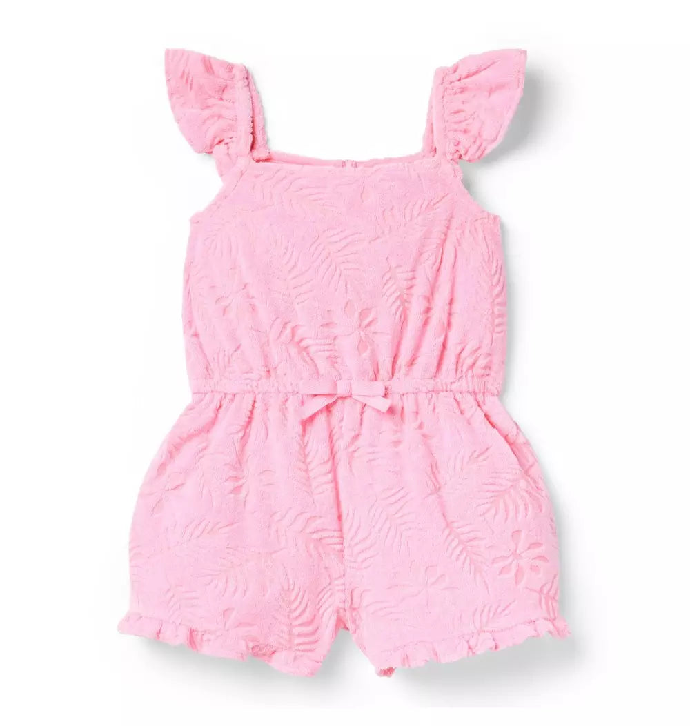 JANIE & JACK NIÑA ROMPER PINK