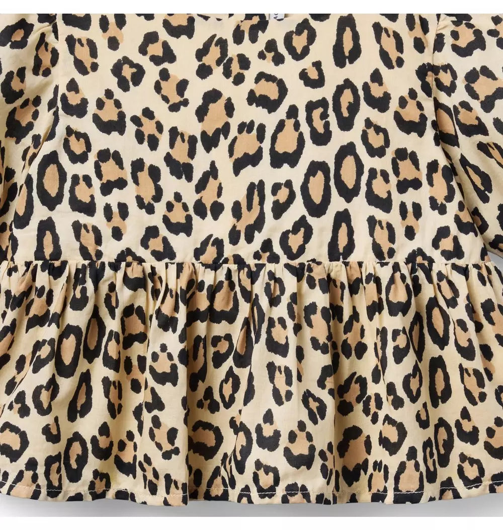 JANIE & JACK NIÑA BLUSA ANIMAL PRINT M/C