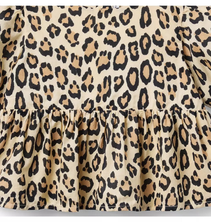 JANIE & JACK NIÑA BLUSA ANIMAL PRINT M/C