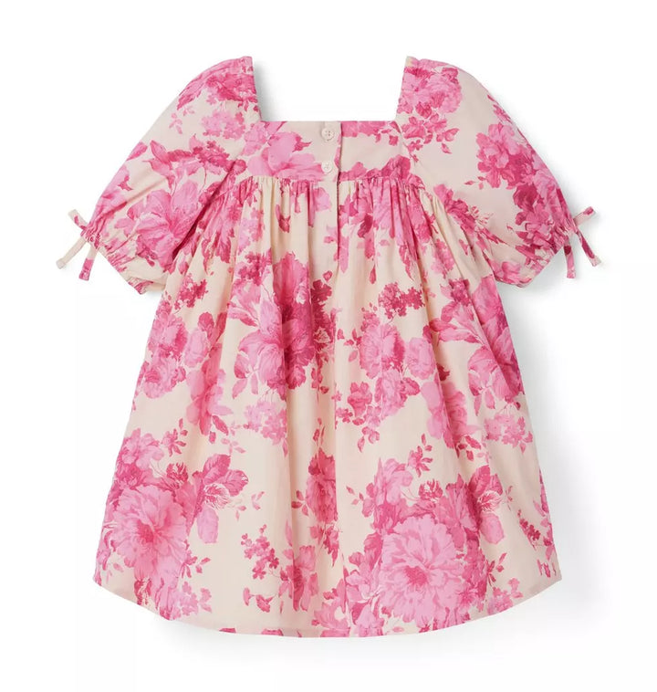 JANIE & JACK NIÑA VESTIDO FLORAL PINK