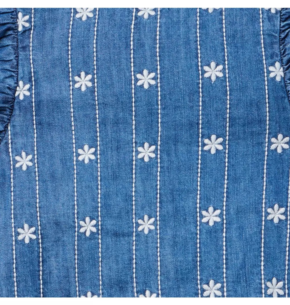 JANIE & JACK NIÑA BLUSA FLORAL MEDIUM