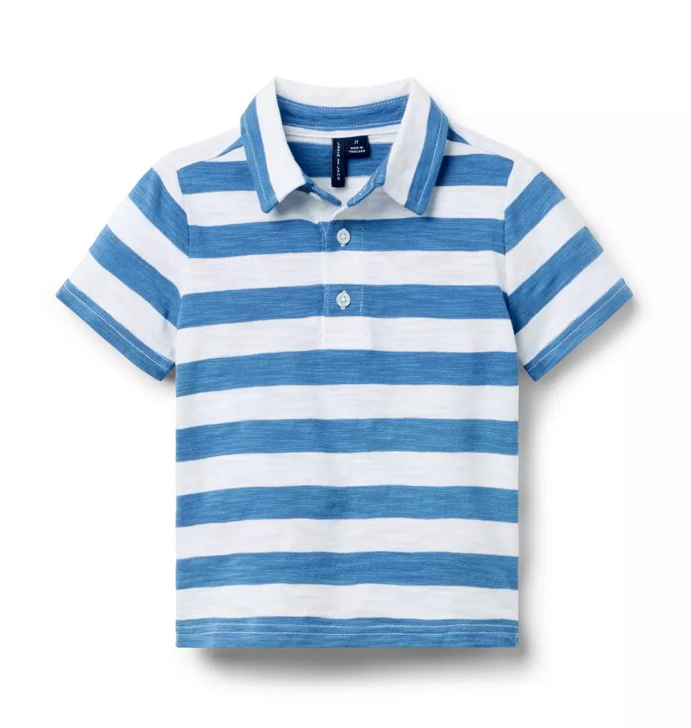 JANIE & JACK NIÑO POLO NAVY