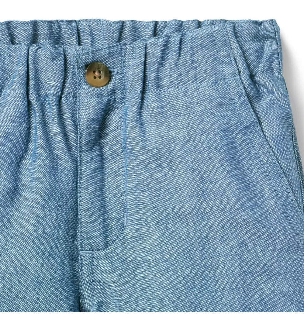 JANIE & JACK NIÑA SHORT BLUE