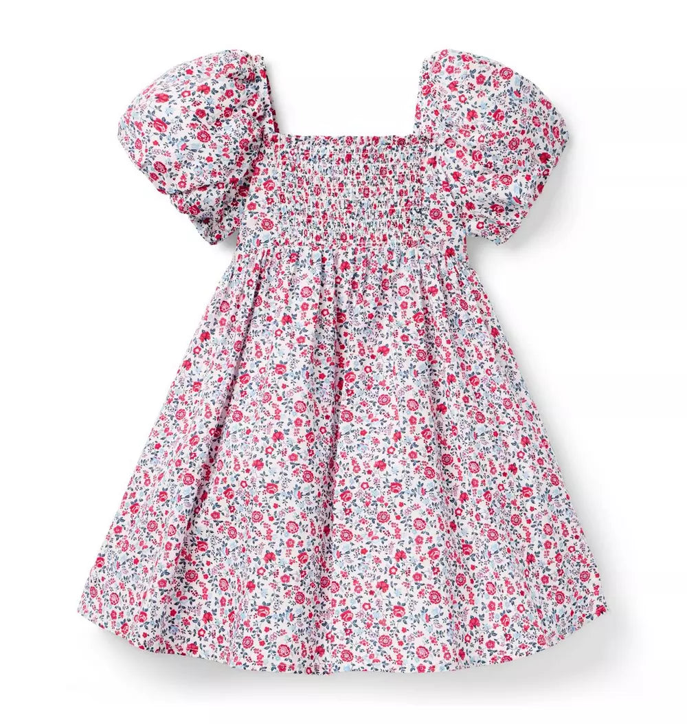 JANIE & JACK NIÑA VESTIDO MULTI FLORAL