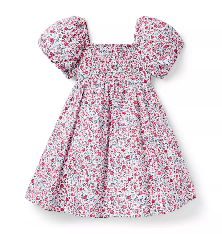 JANIE & JACK NIÑA VESTIDO MULTI FLORAL