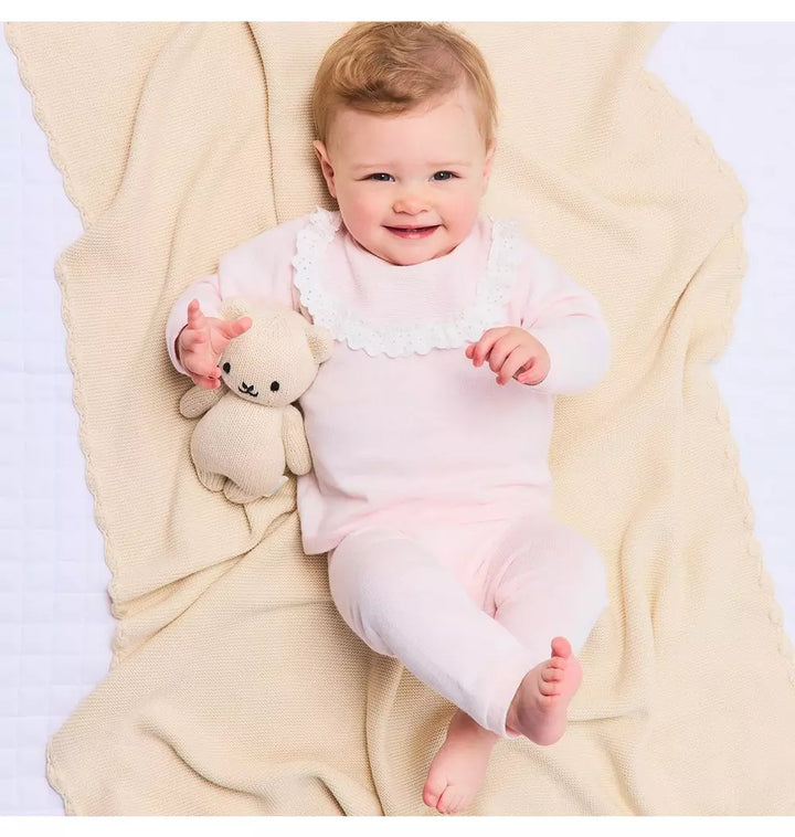 JANIE & JACK BEBE NIÑA CONJ DE PANTALON PINK