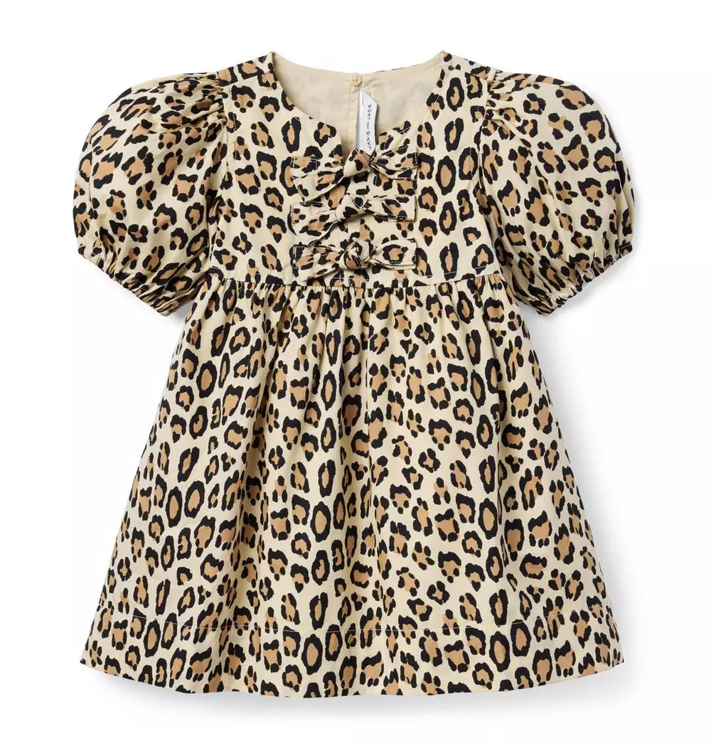 JANIE & JACK NIÑA VESTIDO ANIMAL PRINT