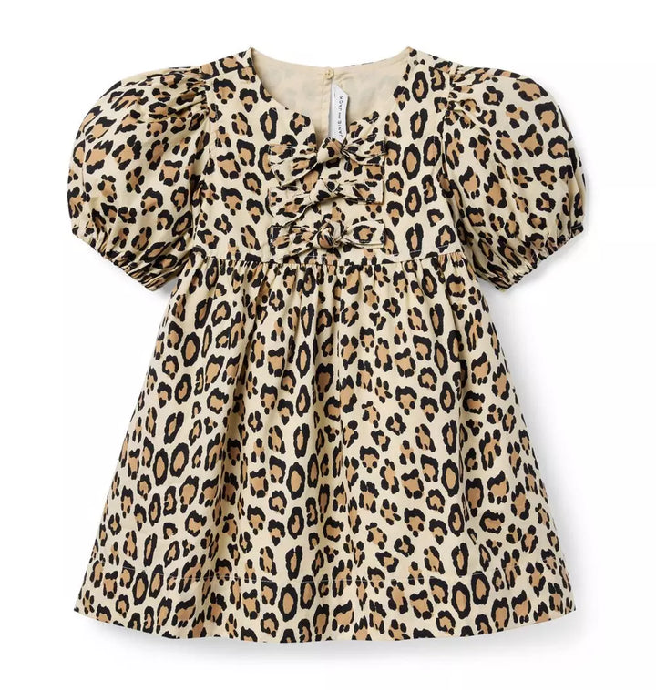 JANIE & JACK NIÑA VESTIDO ANIMAL PRINT