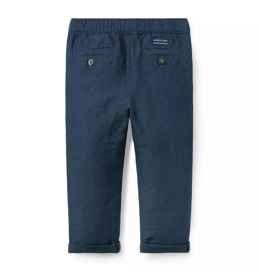 JANIE & JACK NIÑO PANTALON BLUE