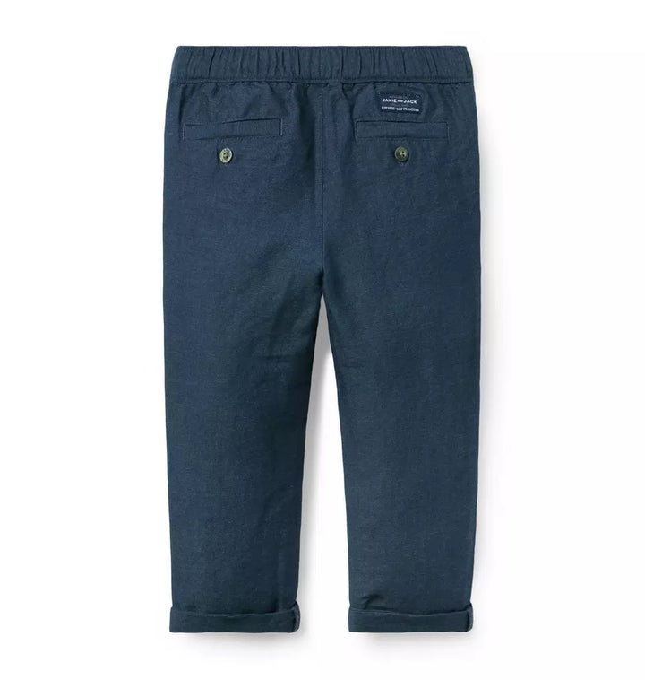 JANIE & JACK NIÑO PANTALON BLUE