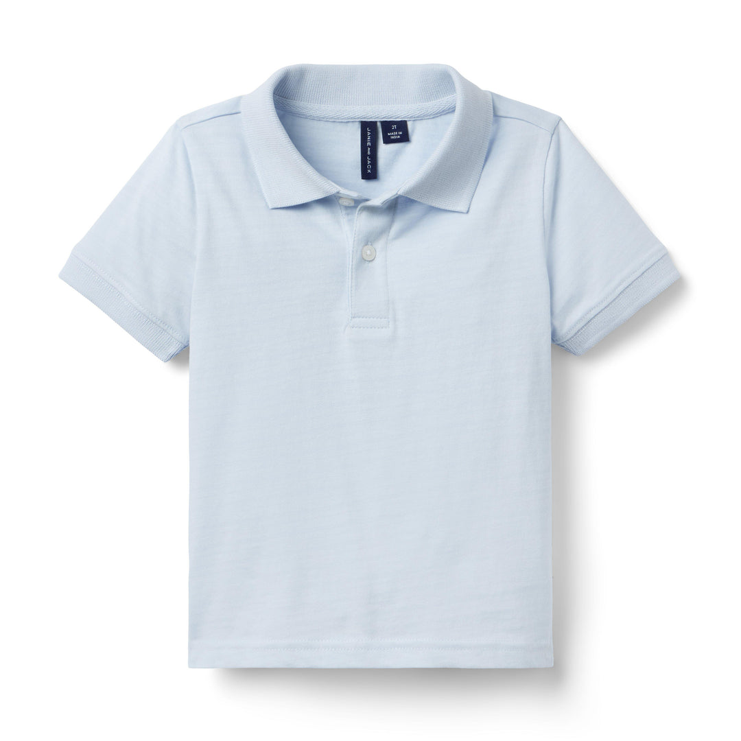 Janie &amp; Jack Polo M/c Blue para Bebé Niño