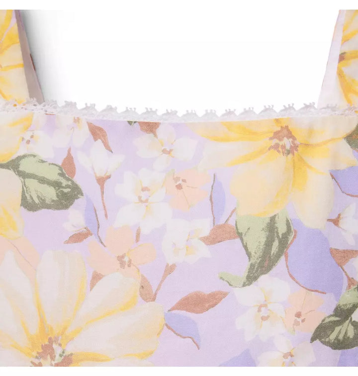 JANIE & JACK NIÑA VESTIDO FLORAL MULTICOLOR