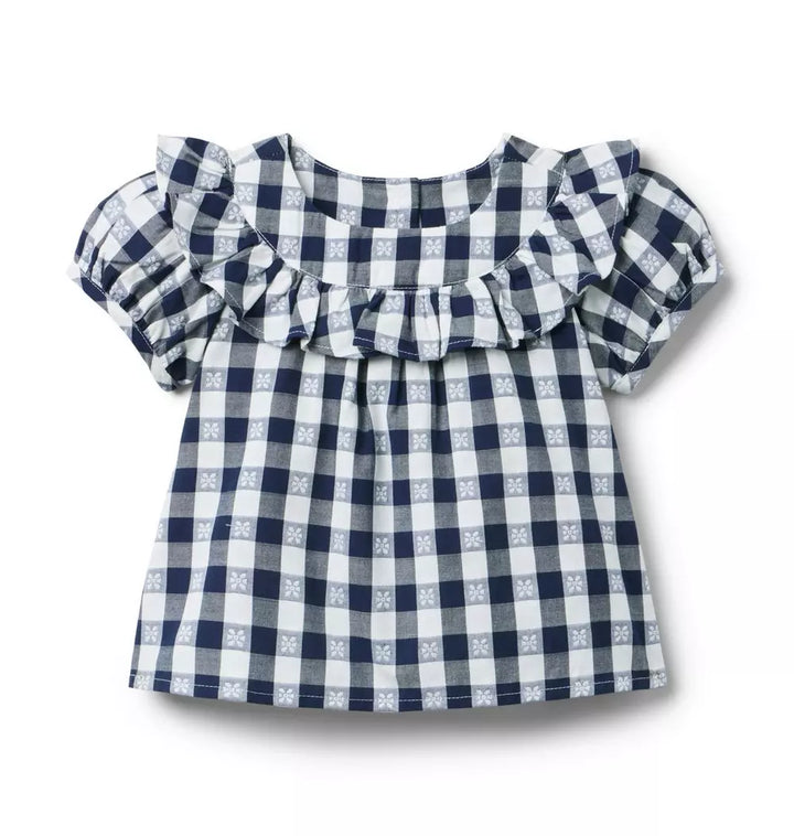 JANIE & JACK NIÑA BLUSA COTTON WOVEN