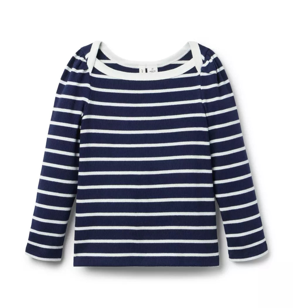 JANIE & JACK NIÑA TSHIRT NAVY