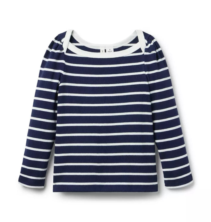 JANIE & JACK NIÑA TSHIRT NAVY