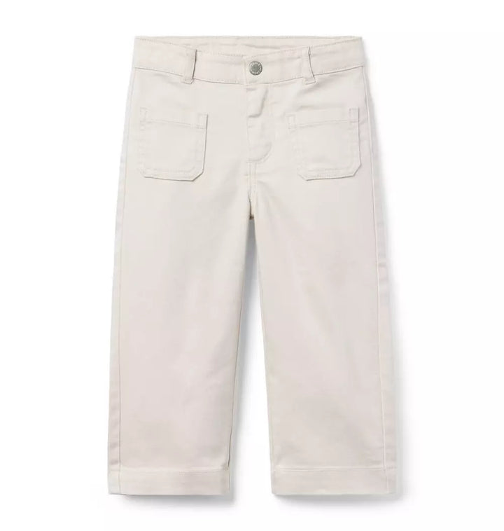 JANIE & JACK NIÑA PANTALON WIDE LEG KHAKI