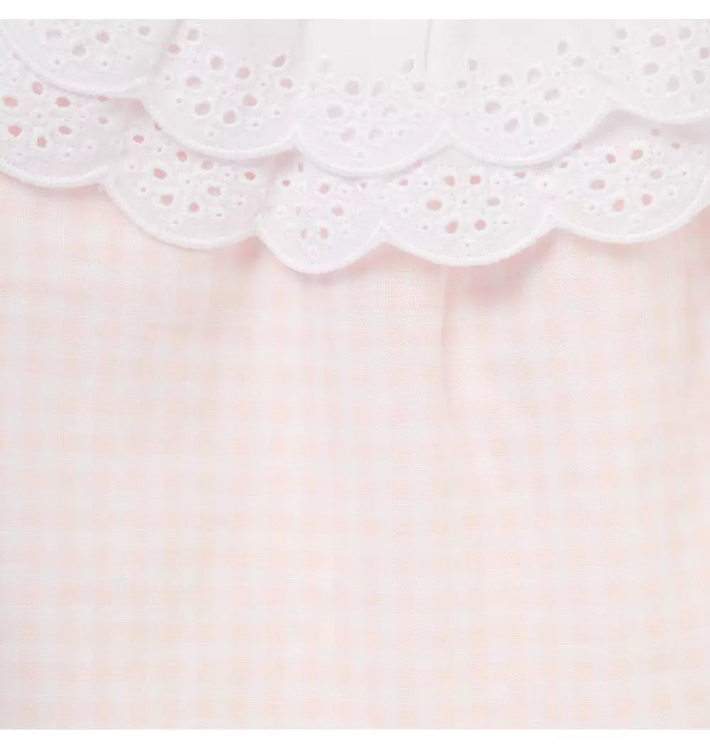 JANIE & JACK BEBE NIÑA CONJ DE SHORT IVORY