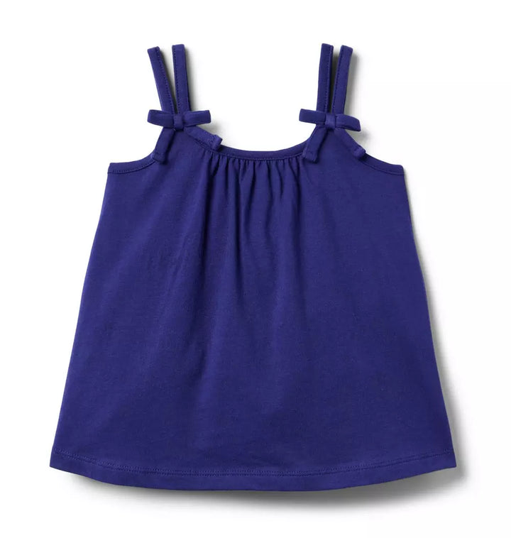 JANIE & JACK NIÑA BLUSA NAVY BLUE