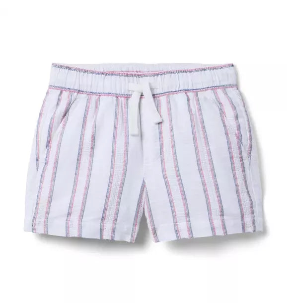 JANIE & JACK NIÑO SHORT STRIPE MULTICOLOR