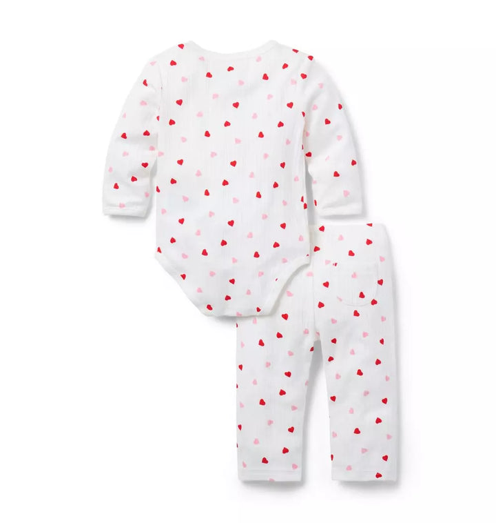 JANIE & JACK BEBE NIÑA PANTALON MULTI HEARTS