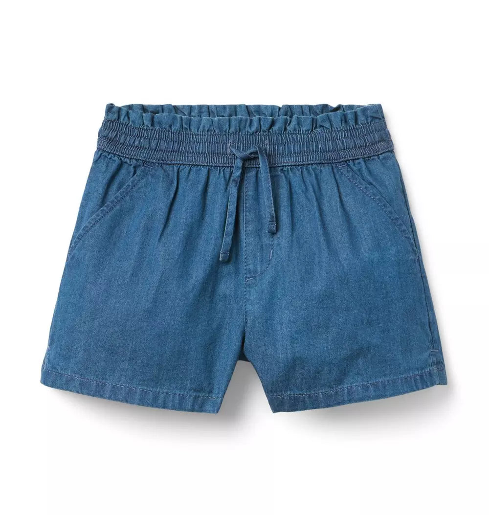 JANIE & JACK NIÑA SHORT DENIM BLUE