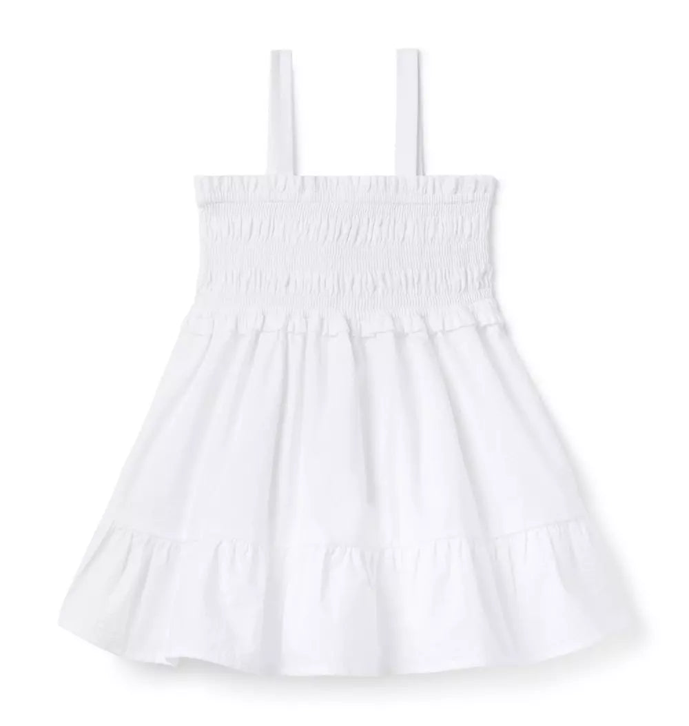 JANIE & JACK NIÑA VESTIDO WHITE