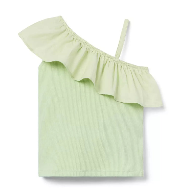 JANIE & JACK NIÑA BLUSA GREEN