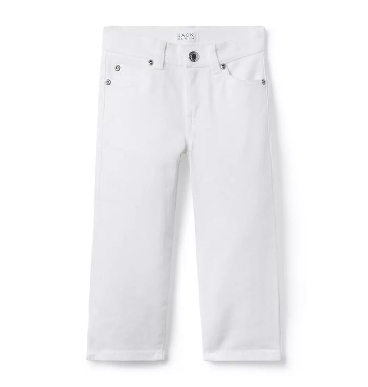 JANIE & JACK NIÑO JEAN WHITE