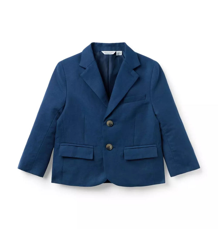 JANIE & JACK NIÑO BLAZER LINEN COTTON