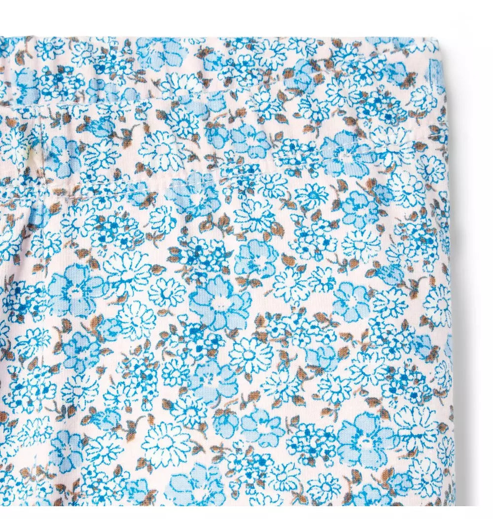 JANIE & JACK NIÑA LEGGIN FLORAL SKY BLUE