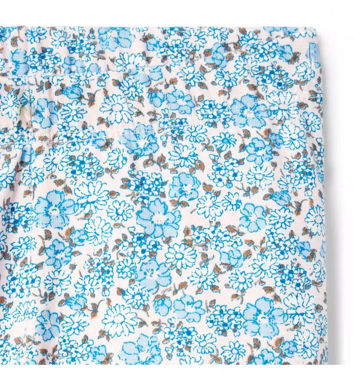 JANIE & JACK NIÑA LEGGIN FLORAL SKY BLUE