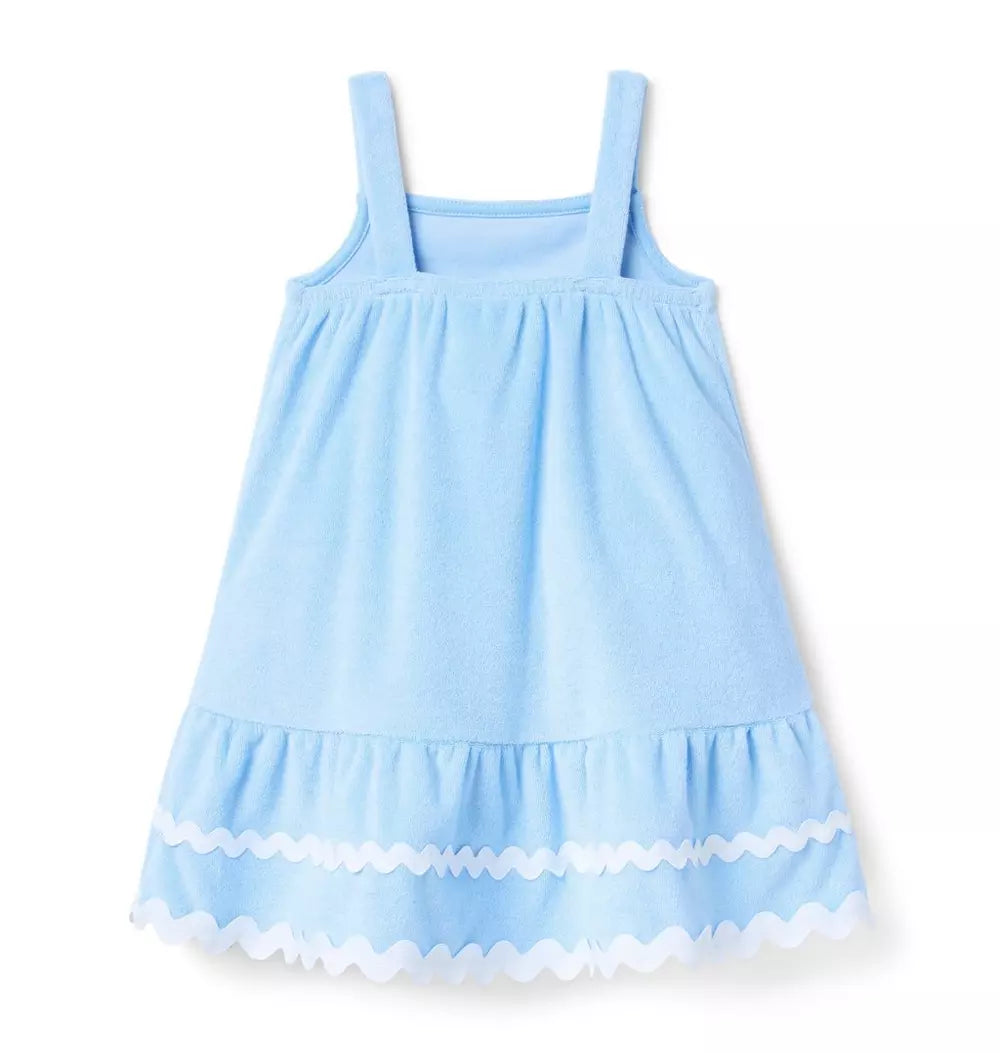 JANIE & JACK NIÑA VESTIDO BLUE
