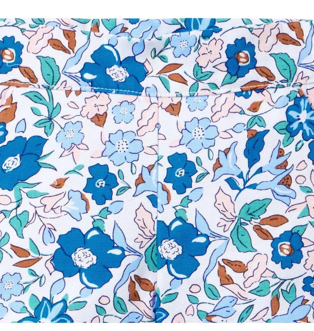 JANIE & JACK NIÑA SHORT FLORAL BLUE