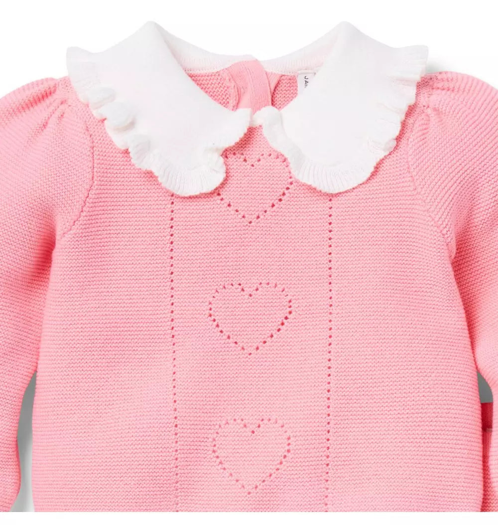 JANIE & JACK BEBE NIÑA CONJ DE SHORT PINK