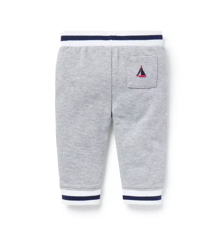 JANIE & JACK BEBE NIÑO PANTALON JOGGER GREY