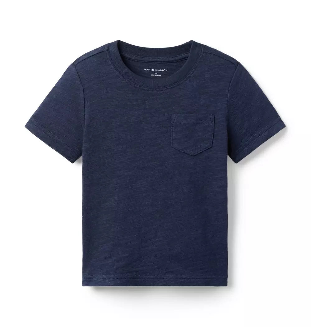 JANIE & JACK NIÑO TSHIRT NAVY