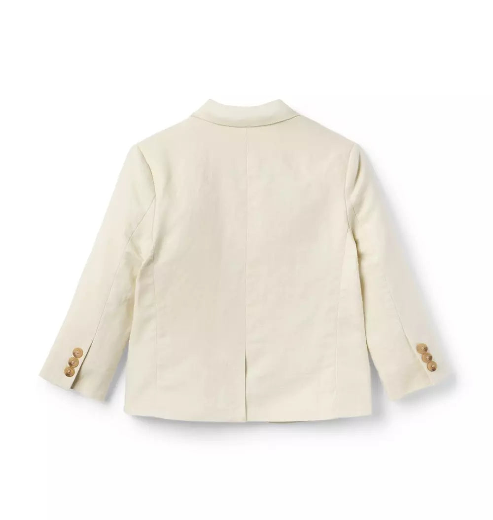 JANIE & JACK NIÑO BLAZER THE LINEN COTTON