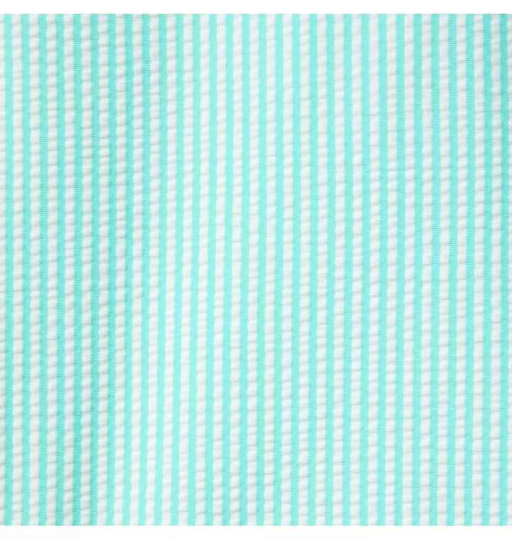 JANIE & JACK NIÑA VESTIDO DE BAÑO STRIPED TURQUOISE