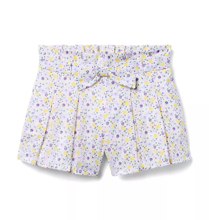 JANIE & JACK NIÑA SHORT PLEATED MULTICOLOR