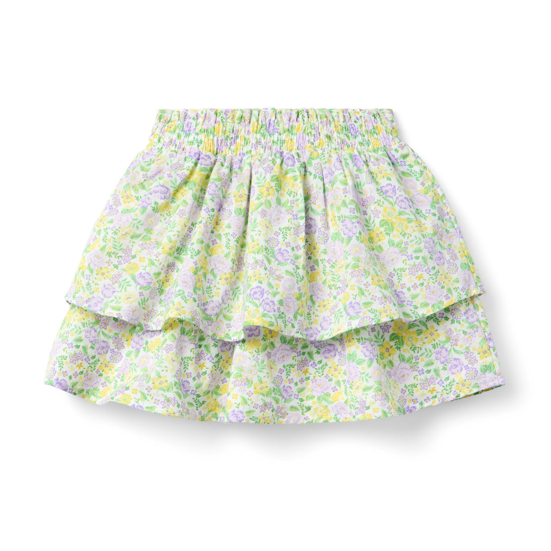 Janie &amp; Jack Falda Floral Multi para Niña
