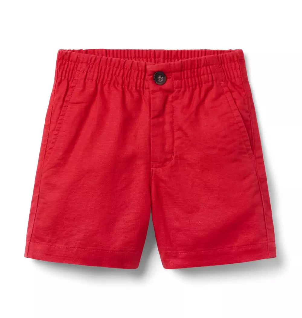 JANIE & JACK NIÑO SHORT RED