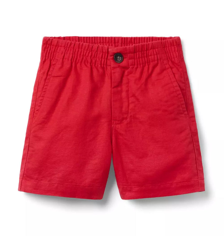 JANIE & JACK NIÑO SHORT RED