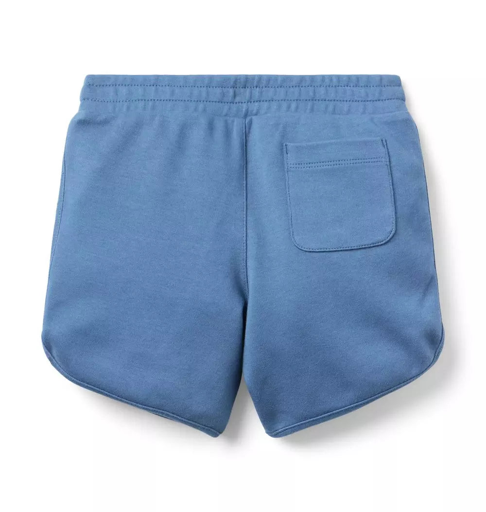 JANIE & JACK NIÑO SHORT STRETCH INTERLOCK GRAY