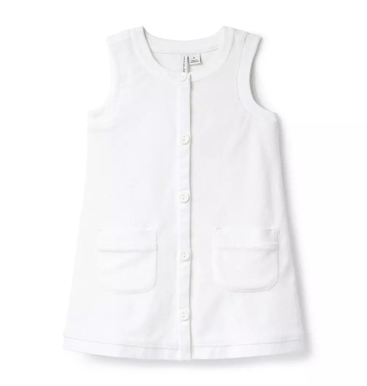JANIE & JACK NIÑA VESTIDO WHITE