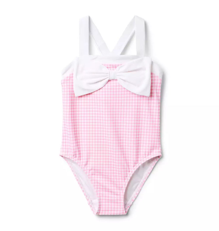 JANIE & JACK NIÑA VESTIDO DE BAÑO PINK