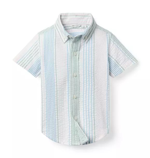 JANIE & JACK NIÑO CAMISA COTTON WOVEN