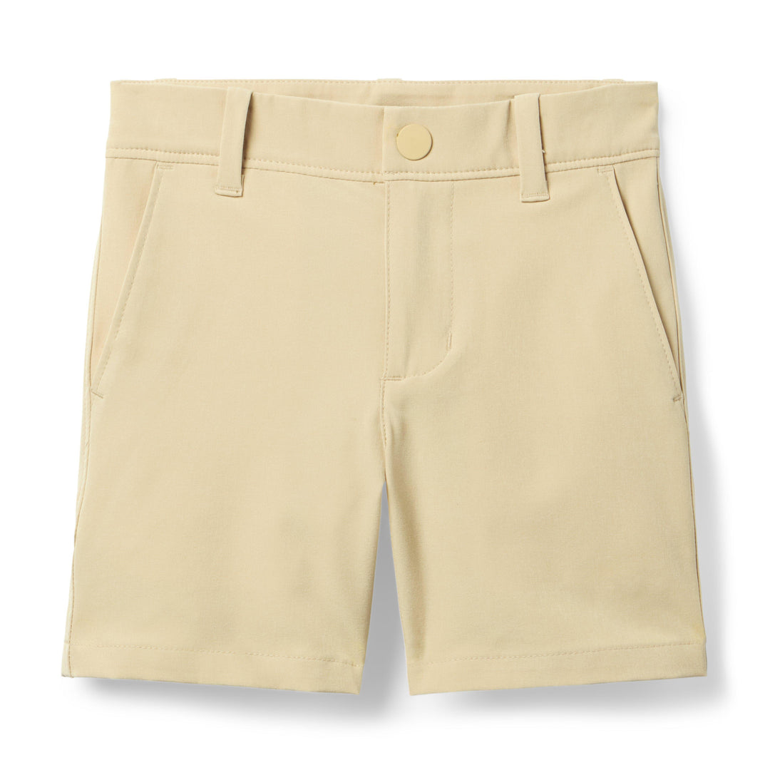 Janie &amp; Jack Short Everywhere Khaki para Niño